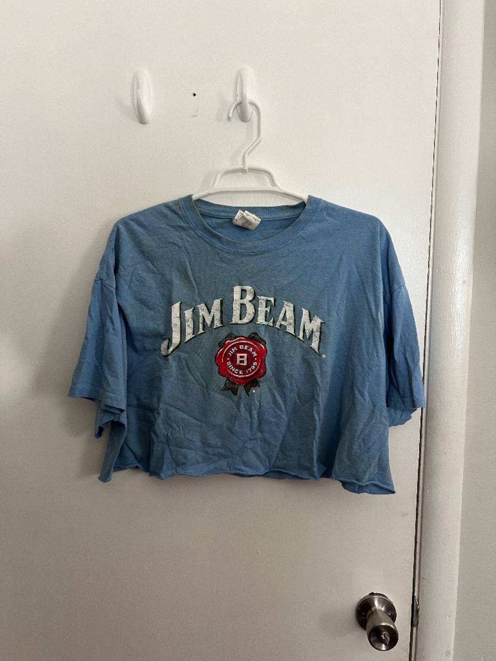 Jim Beam Cropped T-Shirt